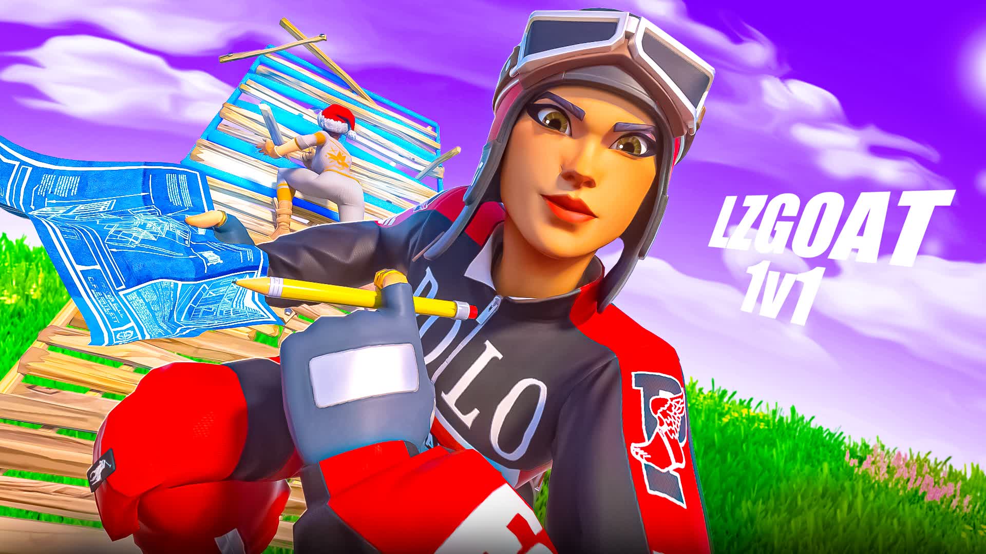 LZGOAT 1V1 BUILD FIGHT (200 POMPES)