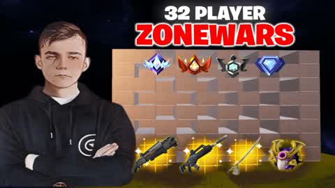 TAYSON ZONE WARS🏆 [32 PLAYERS LATEGAME]