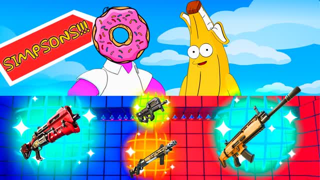 💛SIMPSON❤️RED VS BLUE💙NEW MINIGAME🐍