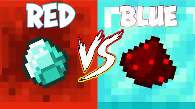 Capture 1 – 🔴RED VS BLUE💎 MINECRAFT