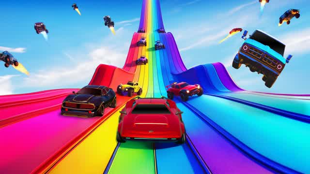 CARS HUGE MEGA RAMPđ