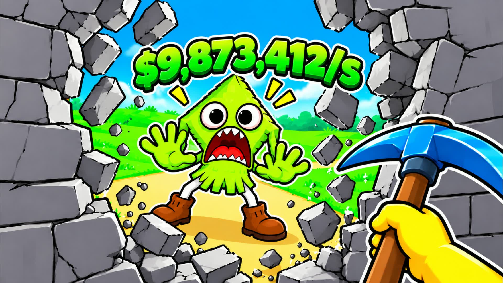 BREAK WALLS FOR BRAINROTS