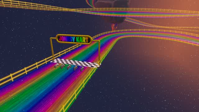 Rainbow roadđ