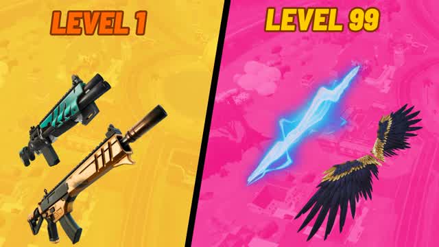 GUN GAME LEVEL 999999