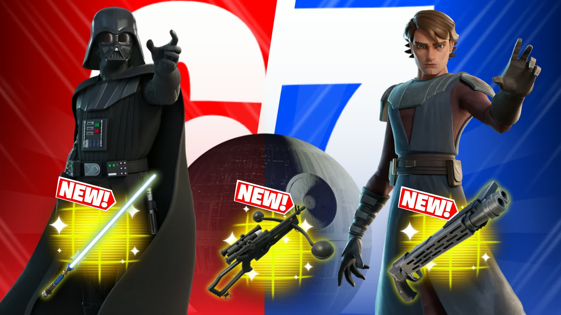 STAR WARS SIXSEVEN レッド対ブルー 🔴🔵