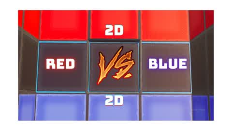 RED VS BLUE OF FRIENDS 2D