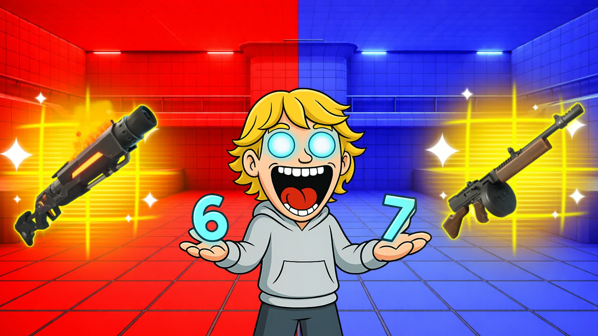 レッド vs. ブルー(ファッションショー) ali 34 3