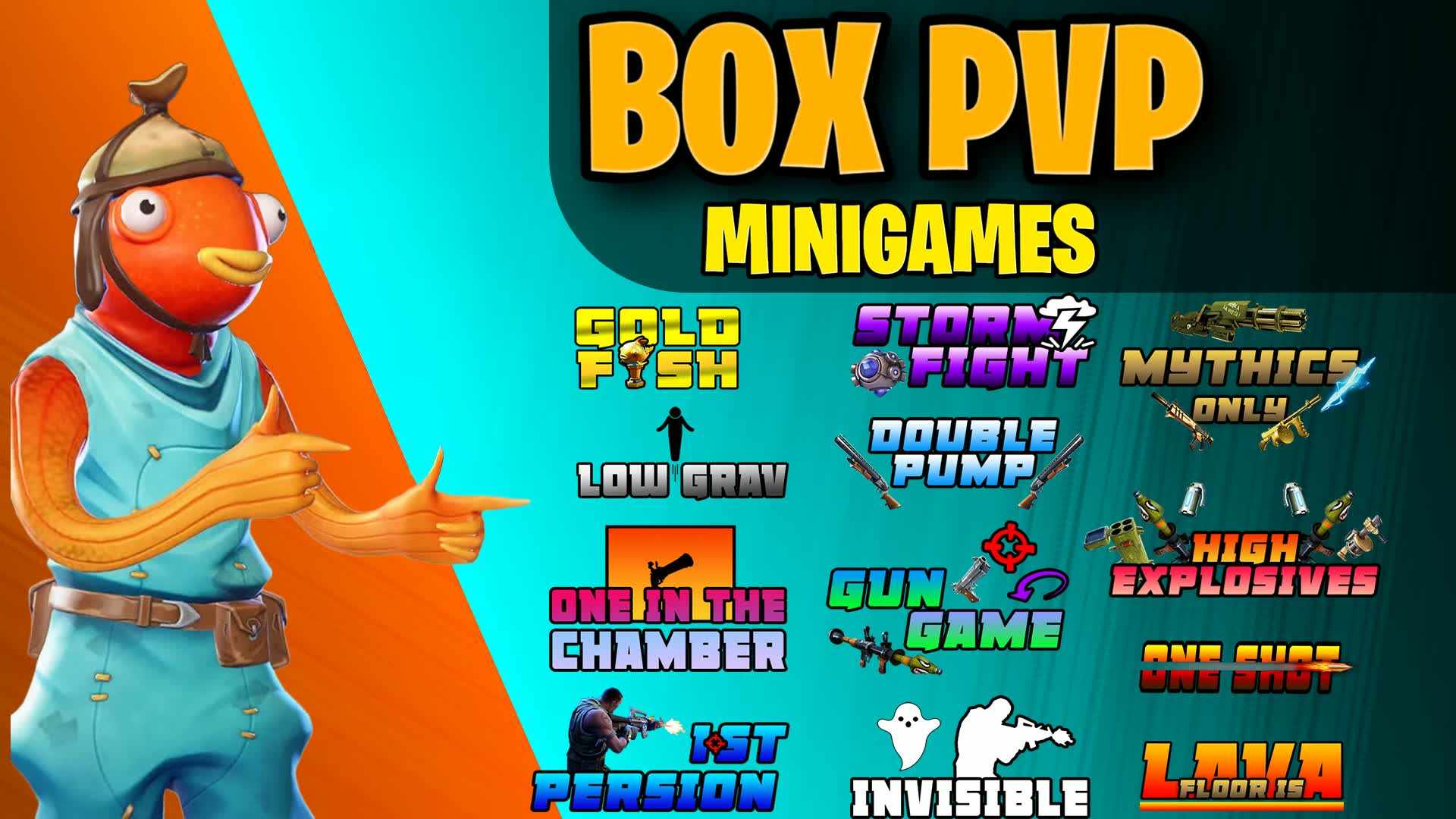 ミニゲームボックスPVP 20+ミニゲーム