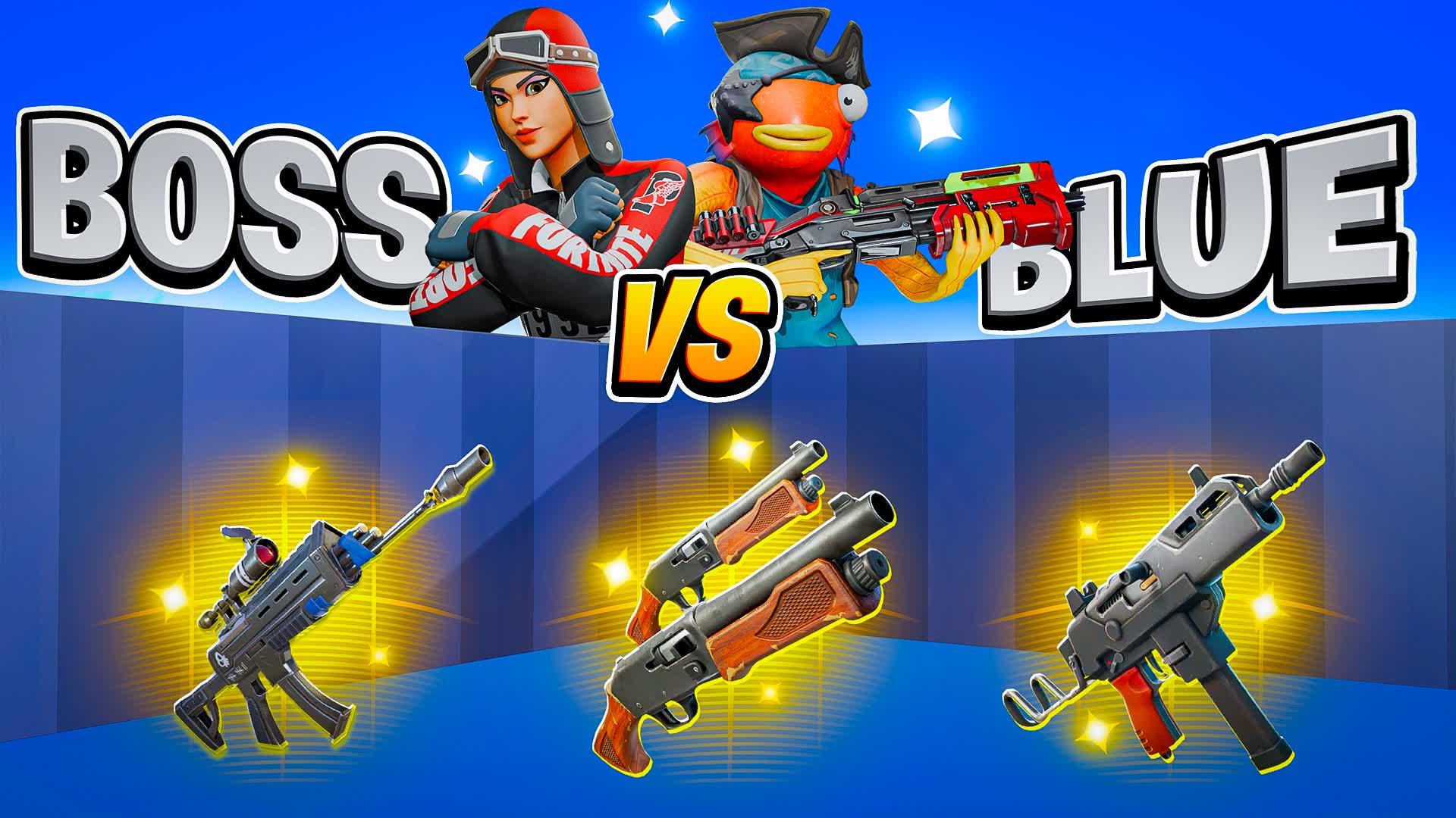 ボス対決（青チーム）