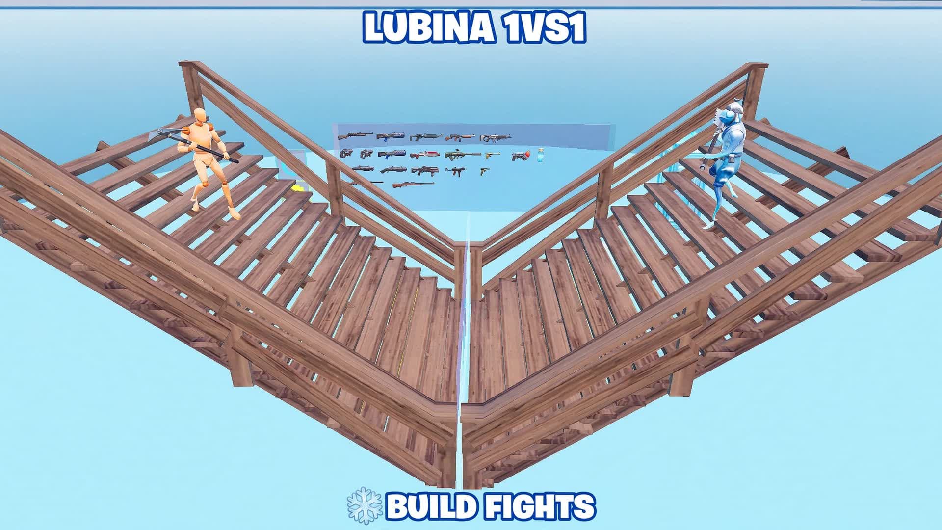 LUBINA 1VS1 ❄️ BUILD FIGHTS