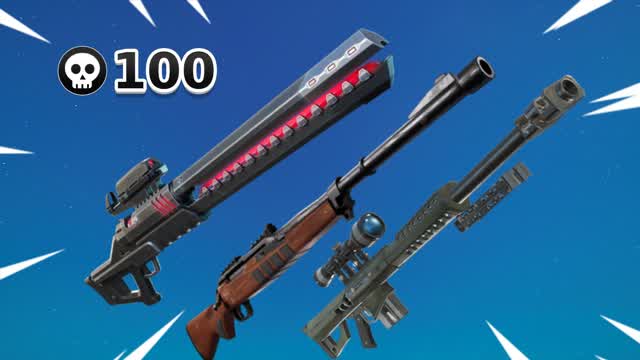 ISLAND SNIPER ONE SHOT ZONE WARS!