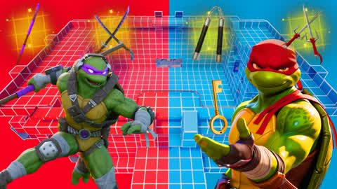 INFINITY ⚡ TMNT 🐢 | RED VS BLUE 🔴🔵