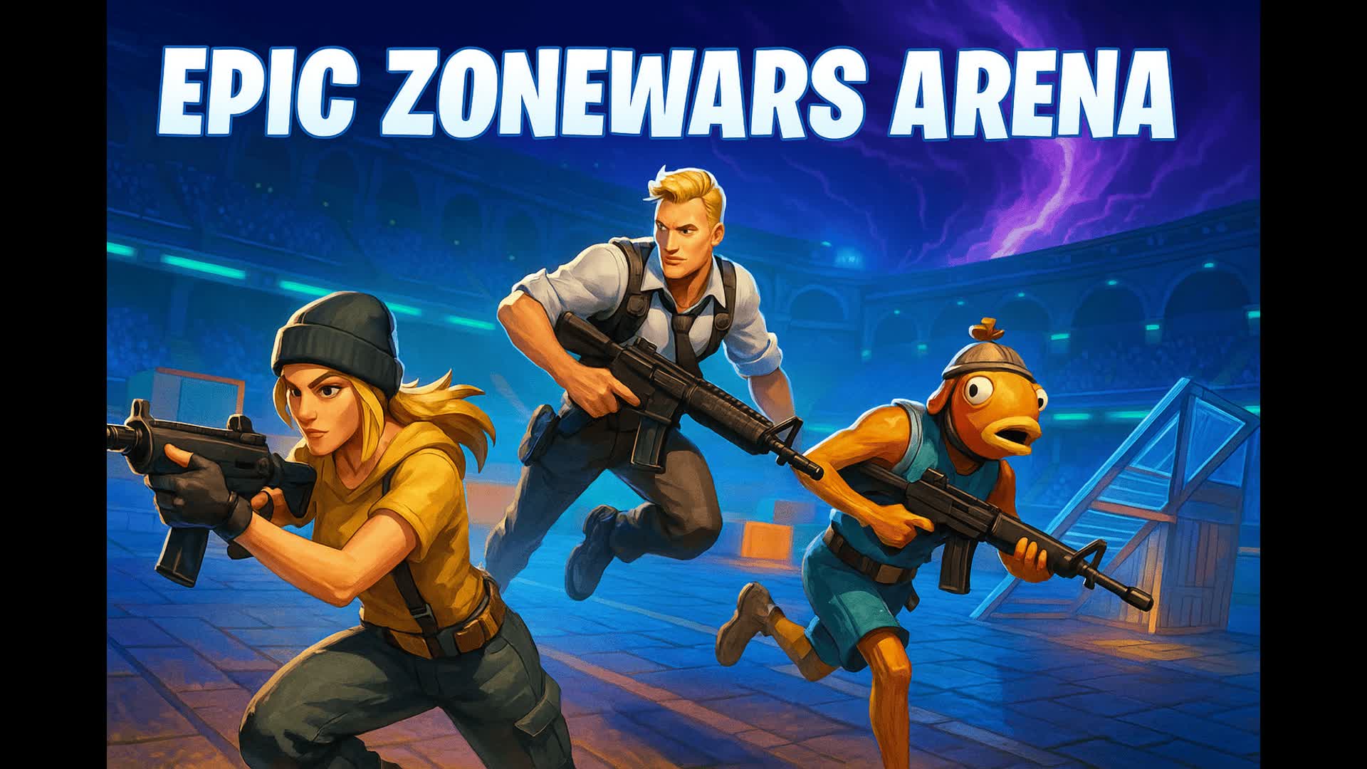Epic Zonewars Arena – Fight as Pro Team