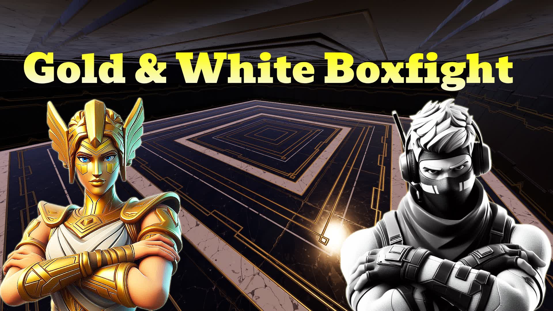 Golden & White Boxfight