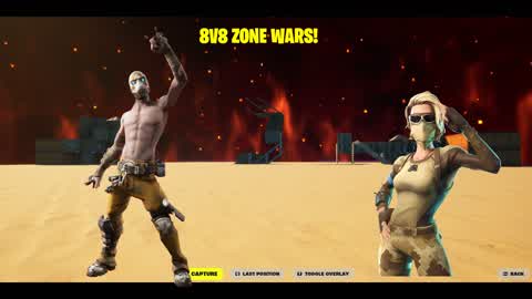 8v8 DESERT ZONE WARS!
