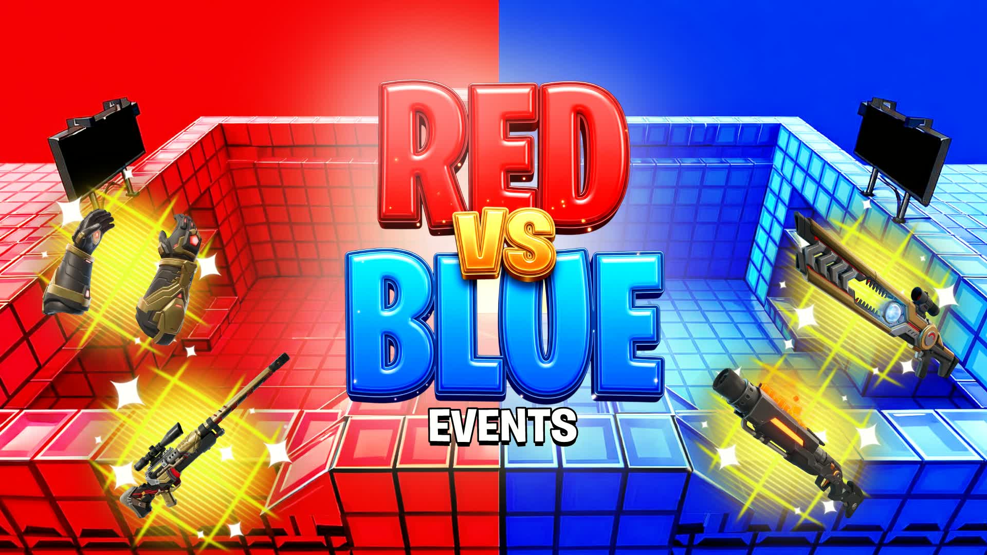 レッドVSブルー🔴🔵イベント