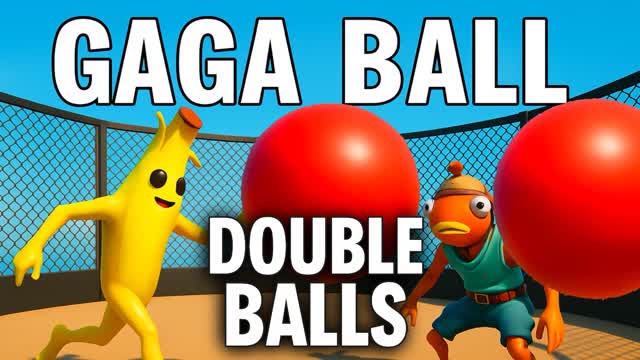 GAGA BALL 🔴🔴 DOUBLE BALLS Party Game