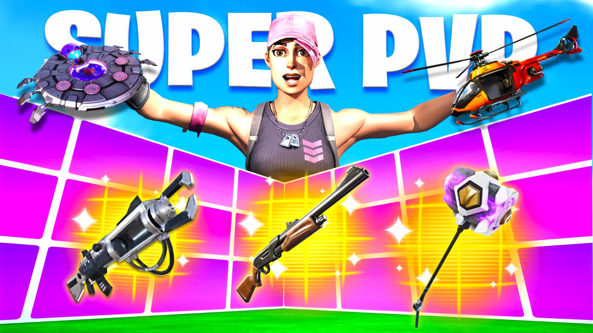SUPER PVP - ALL WEAPONS & VEHICLES