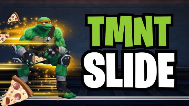 TMNT SLIDE AND CHILL WITH PIZZA