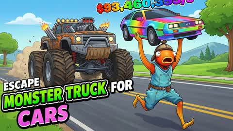 ESCAPE MONSTER TRUCKS FOR CARS