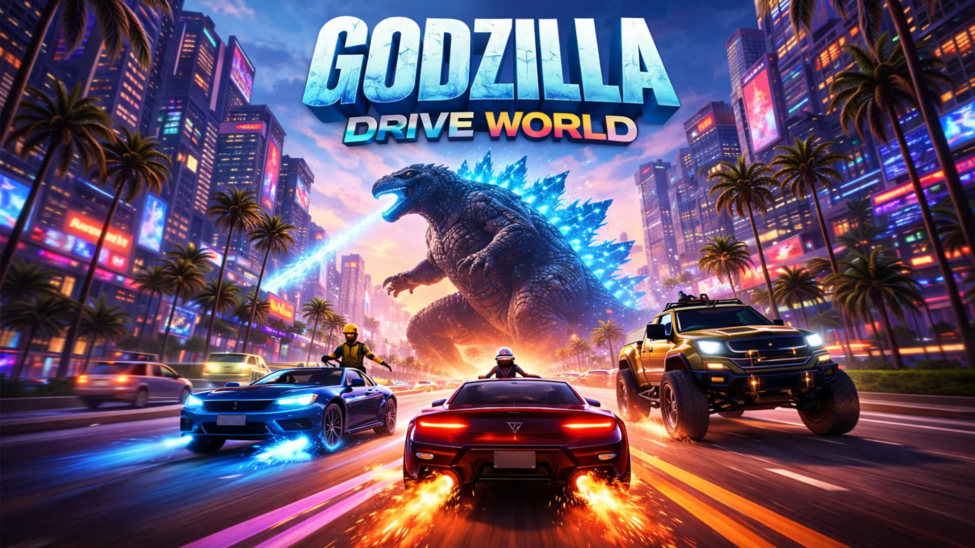 Godzilla Drive World 🚓