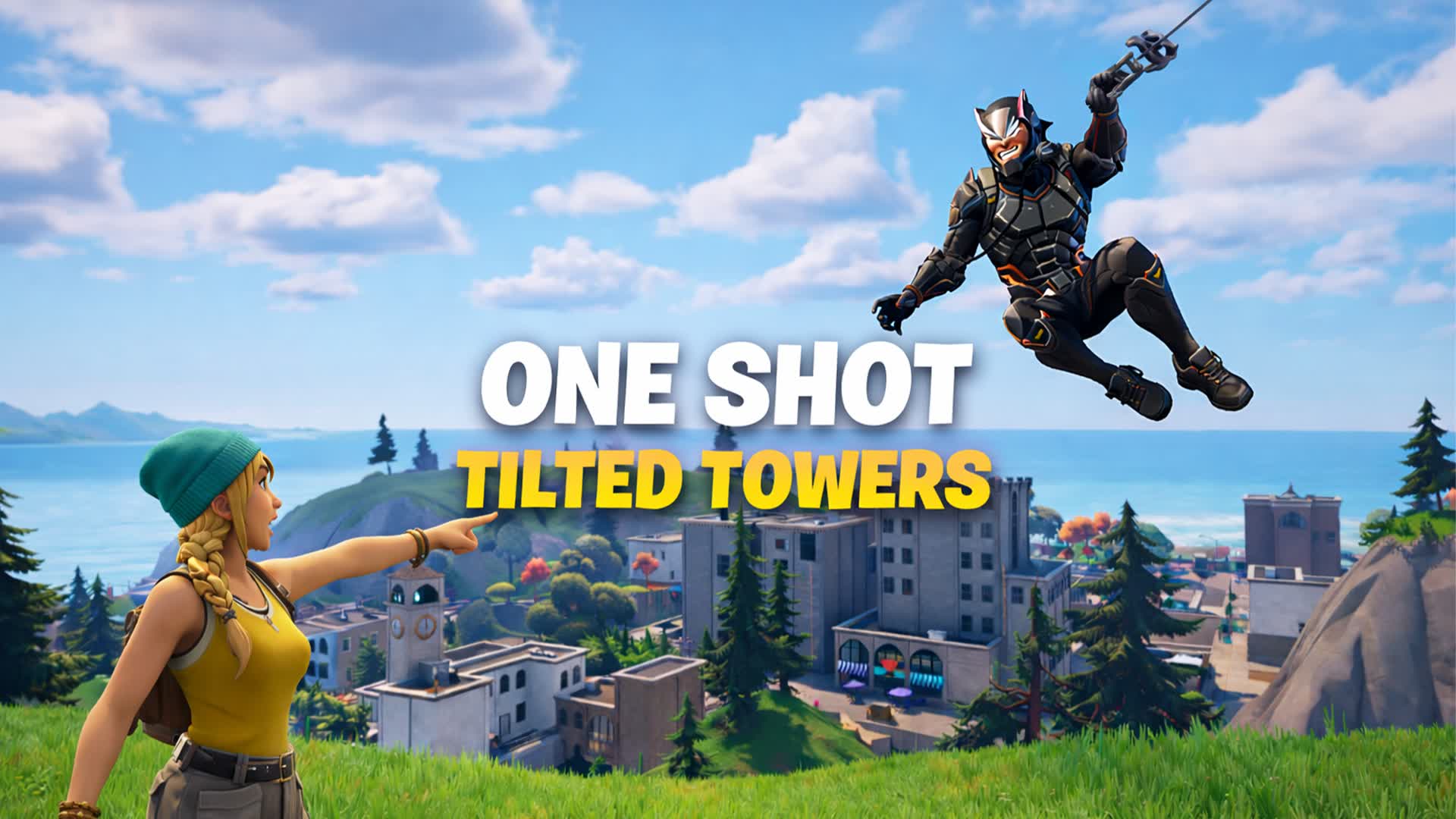 🎯 ONE SHOT • TILTED TOWERS