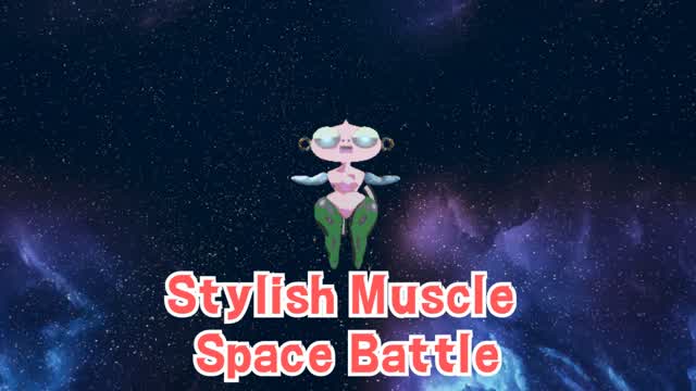 Stylish Muscle Space Battle