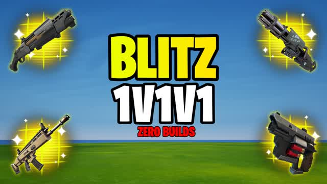 1v1v1 Blitz Realistic Zero Build FFA