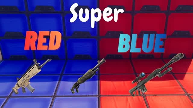 Super Red vs Blue Galaxy