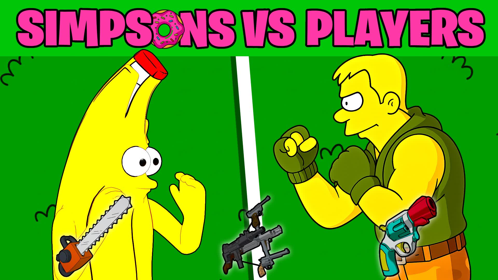 🍩Simpsons vs Players Deathmatch🎯
