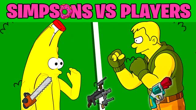 🍩Simpsons vs Players Deathmatch🎯