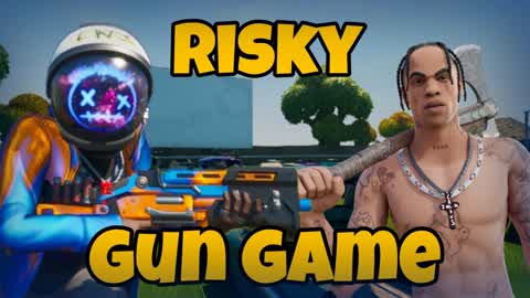 Risky reels gun game