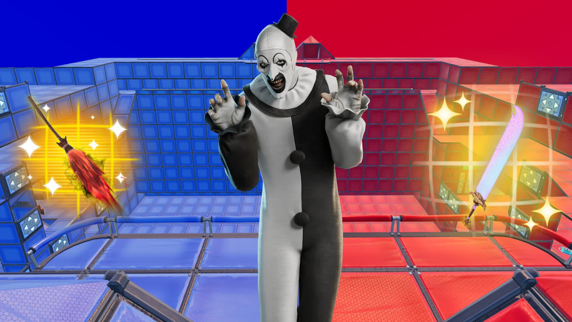 SUPER RED VS BLUE 🔴🔵 (MASHOR)