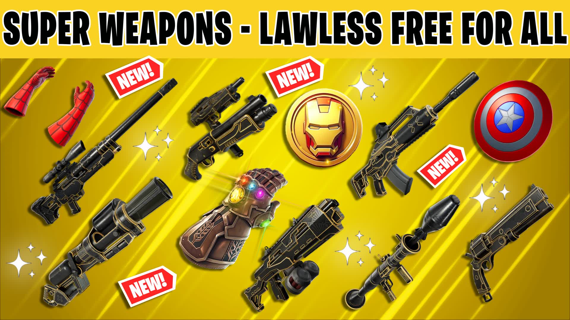 SUPER WEAPONS - FREE FOR ALL