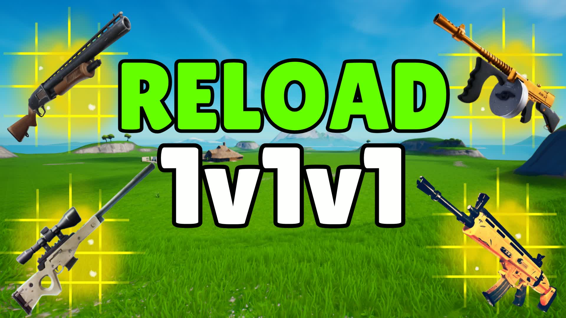 1v1v1 リロードバトル