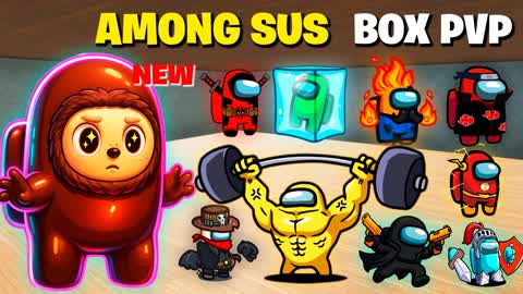 AMONG SUS x LADUDU BOX PVP📦