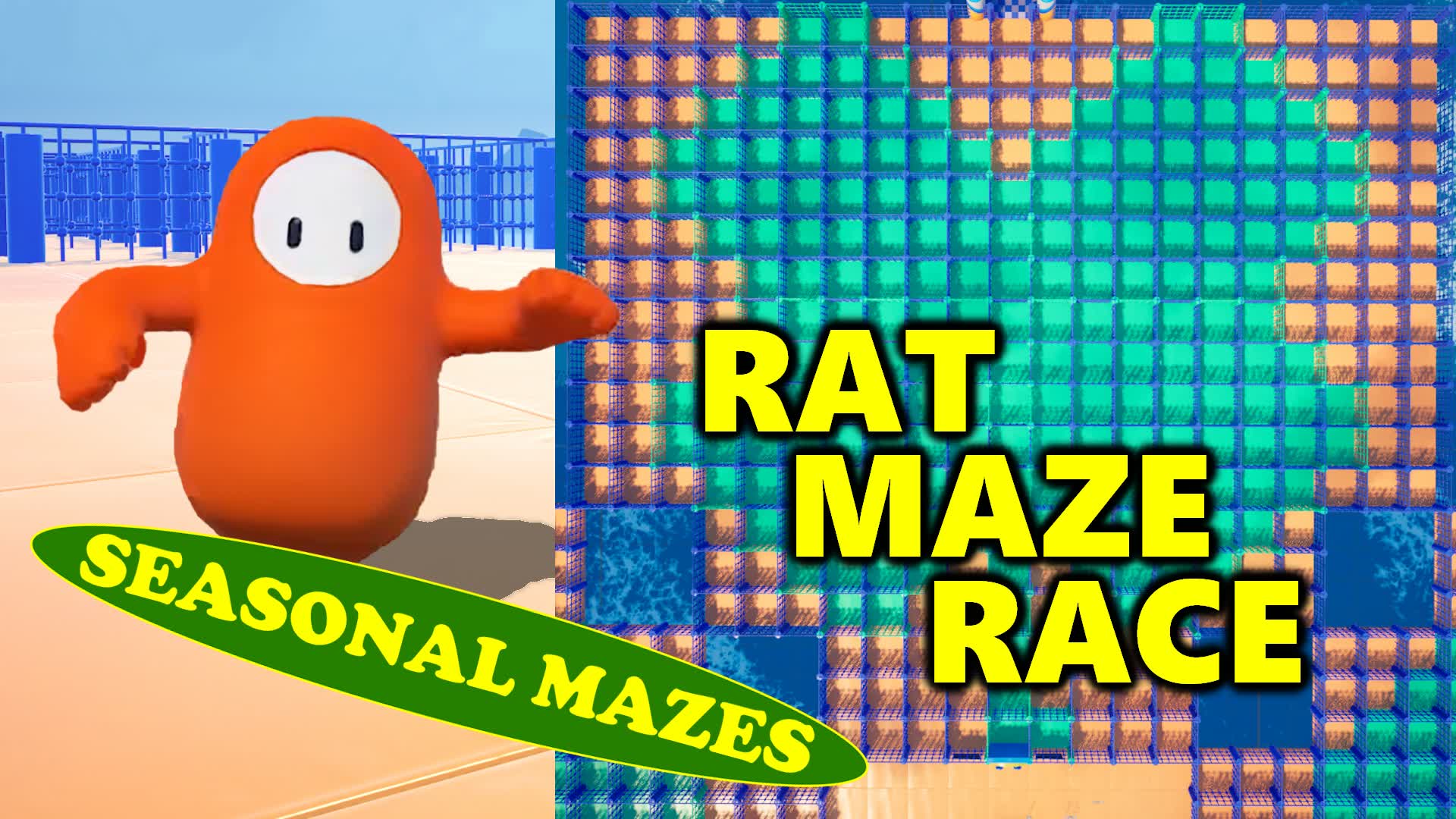 Fall Guys Rat Maze Race