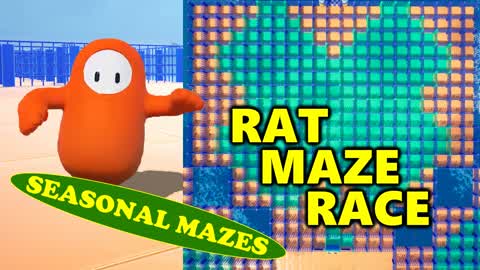 Fall Guys Rat Maze Race