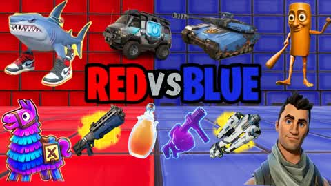 🔴RED VS BLUE MINI WAR🔵