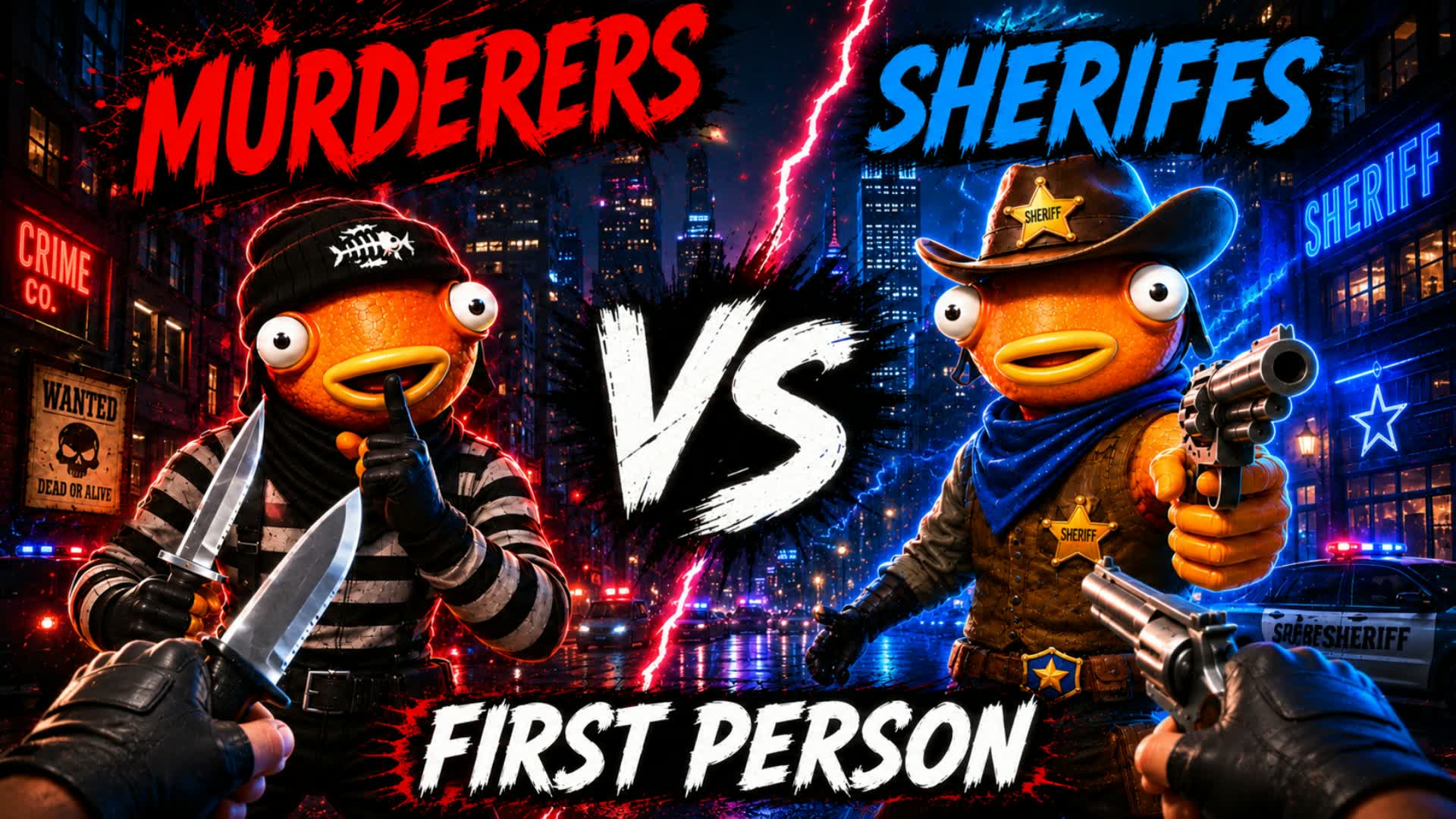 MURDERERS VS SHERIFFS (FIRST PERSON)