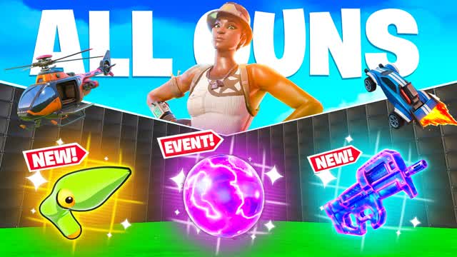 ULTIMATE 1V1 - ALL GUNS & RIDES