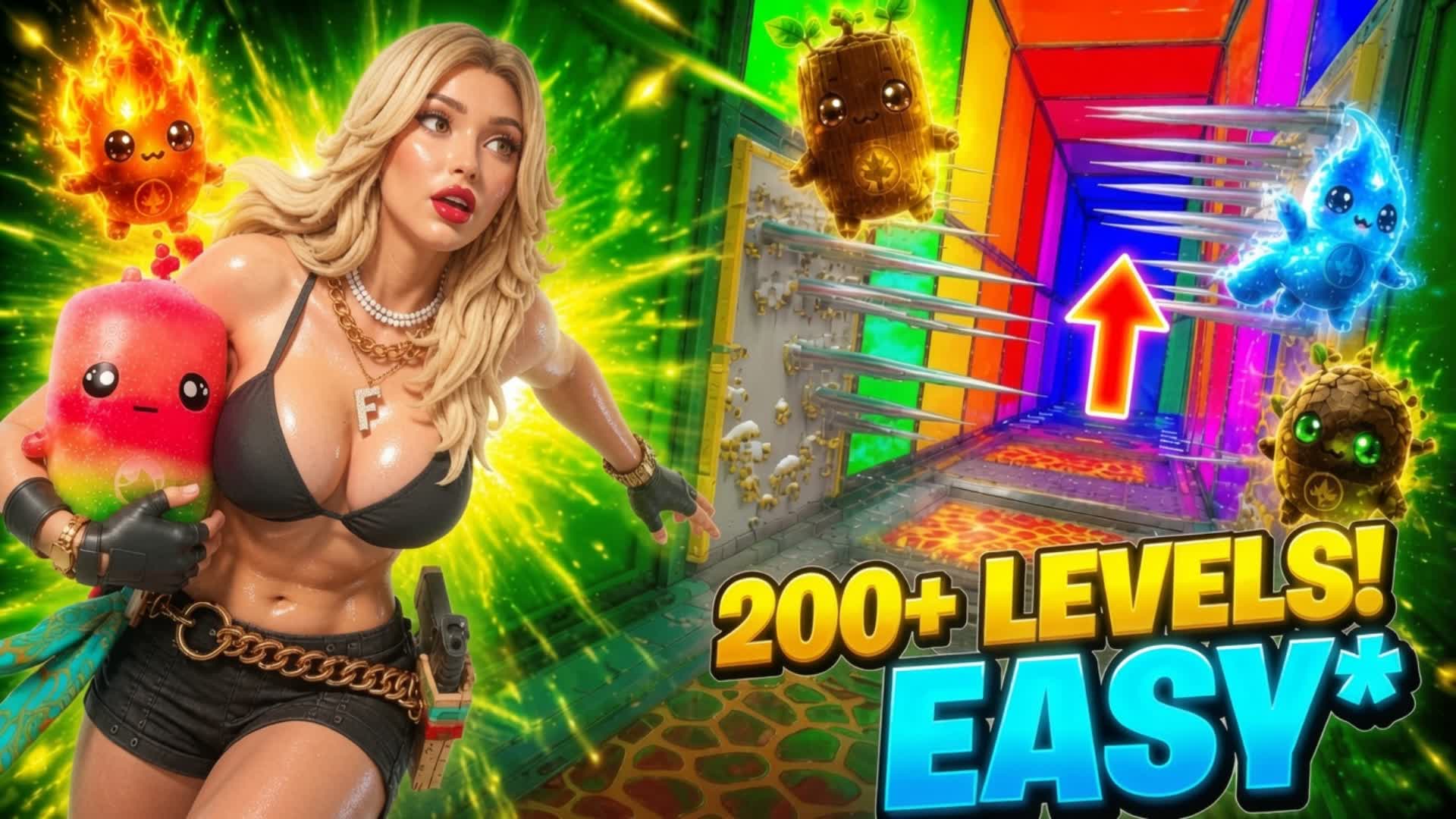 + 200 LEVELS EASY SPIRITS