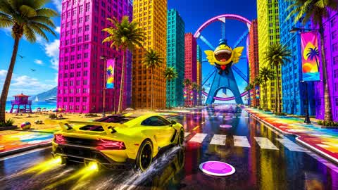 🛣️🚗CAR GAME - WALK ALONG THE AVENUES🚗