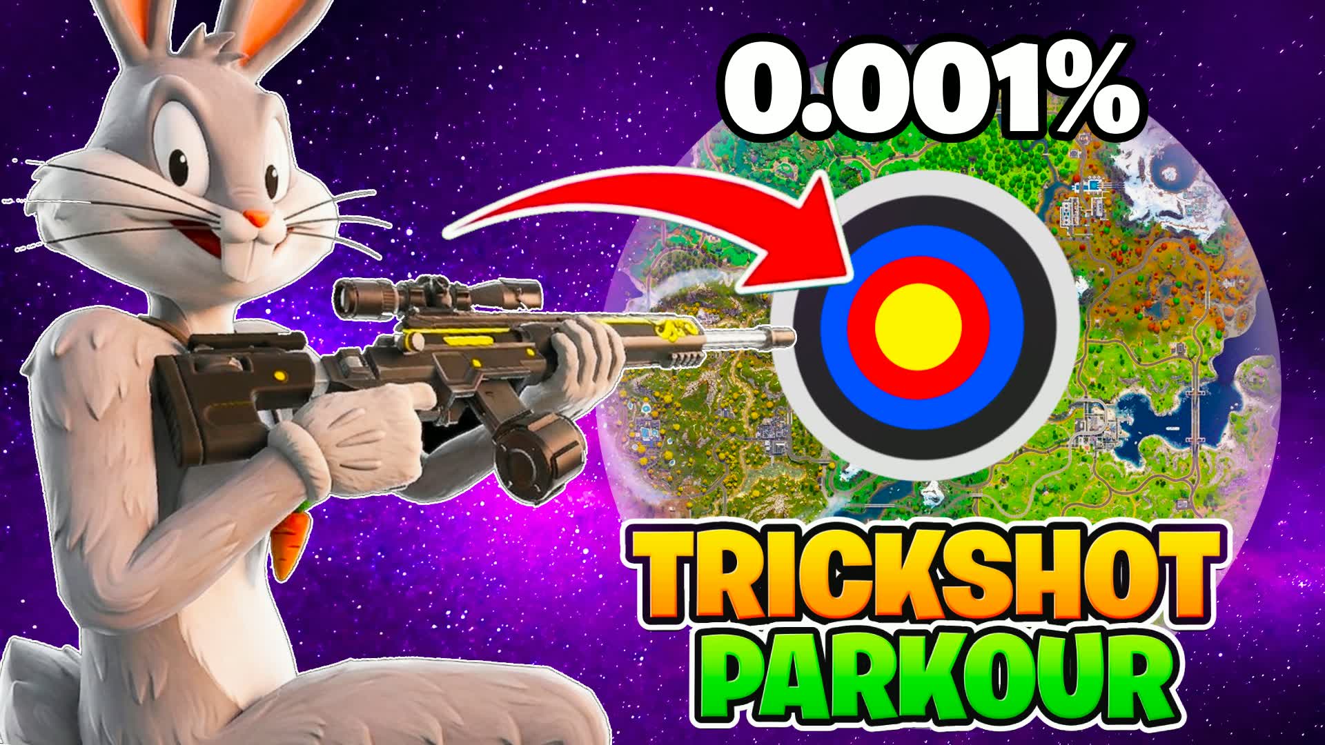 BUNNY TRICKSHOT PARKOUR (100+ LEVELS)