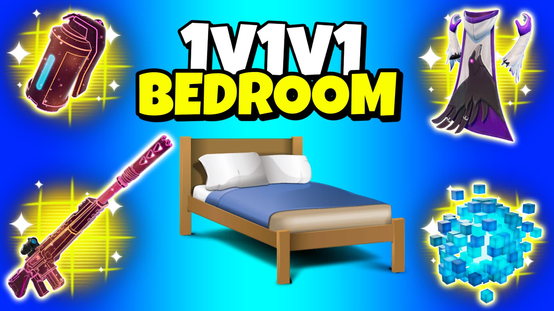 BEDROOM ALL GUNS 1v1v1 FFA