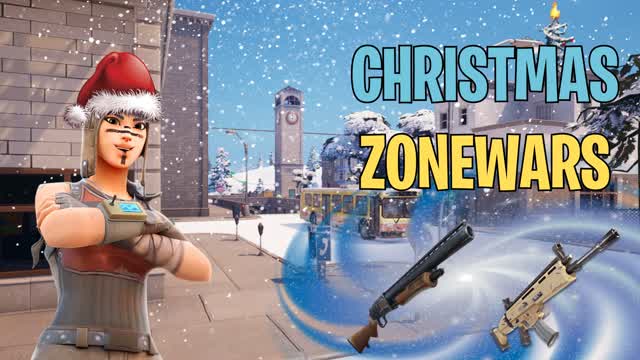 CHRISTMAS TILTED TOWERS ZONE WARS🎁