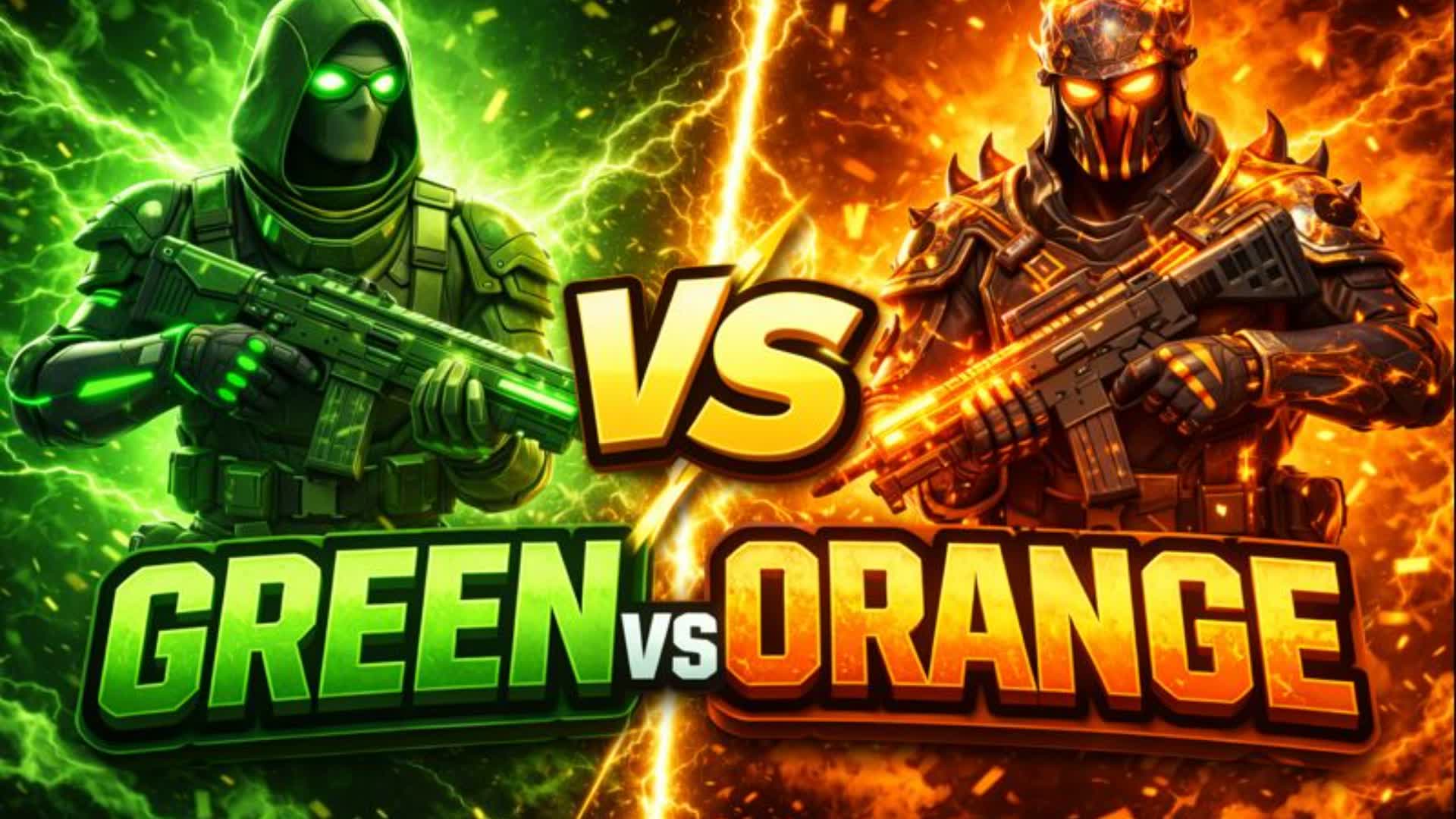 Green vs Orange