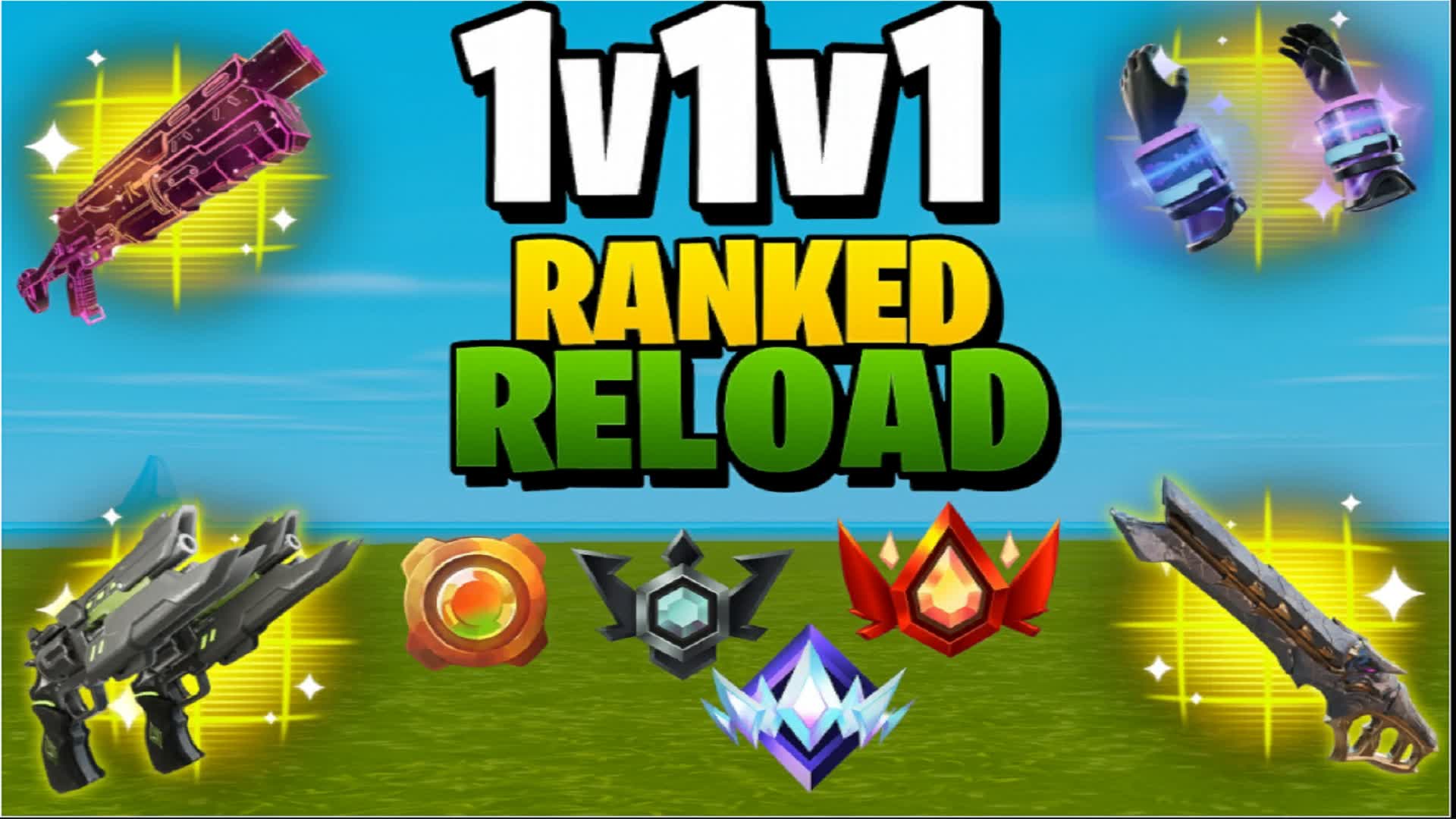 Reload Ranjed Sign Ranked Reload 1v1v1 PvP FFA 2137-7888-9418 by 29u - Fortnite Creative ...