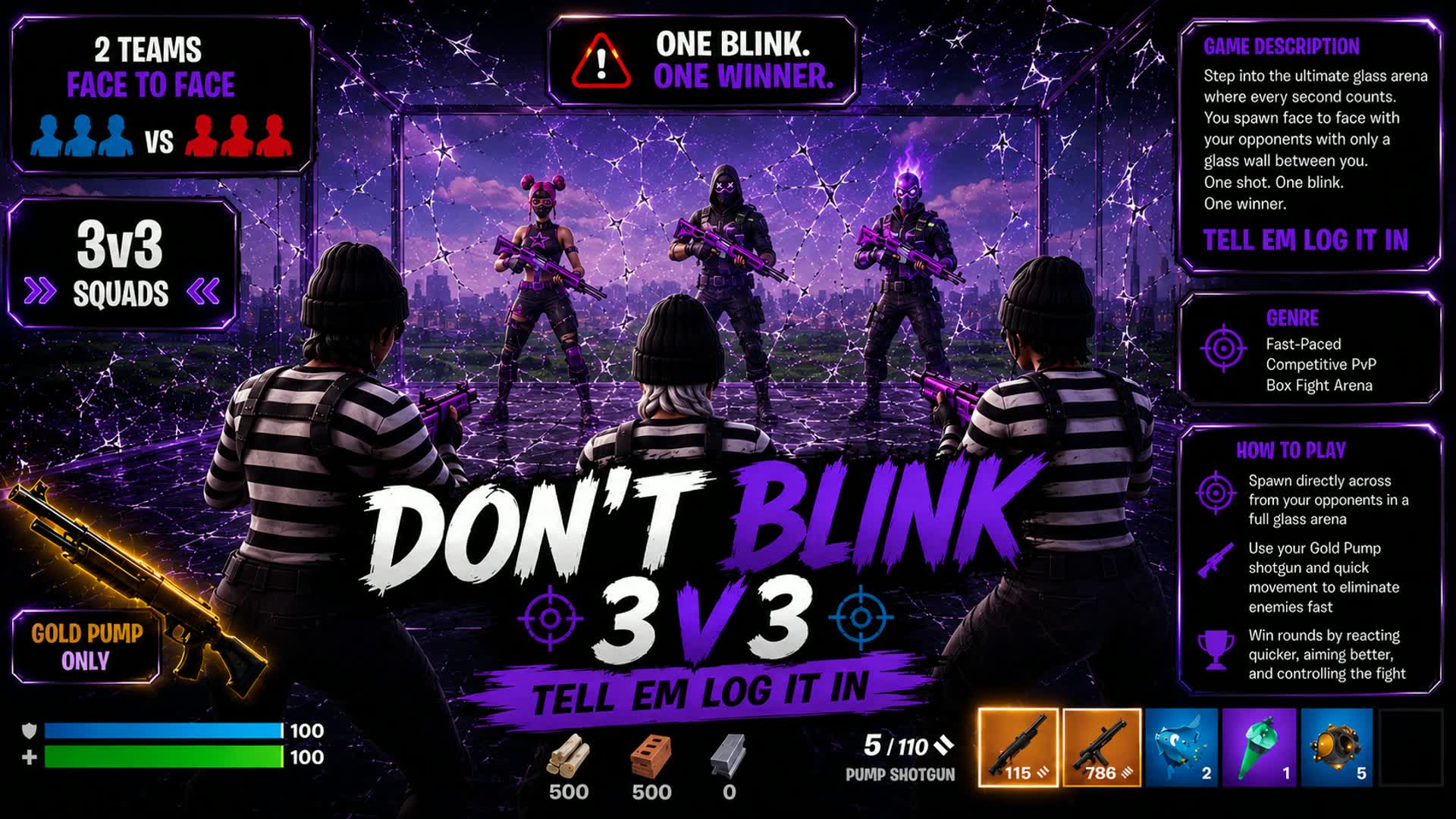 DONT BLINK 3対3