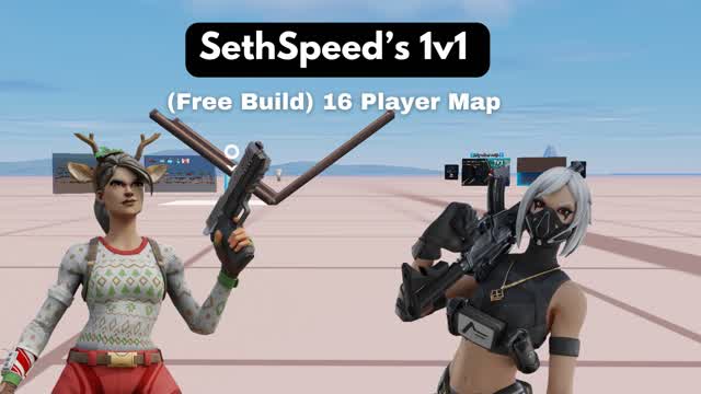 1v1 (Free build) 16 Player
